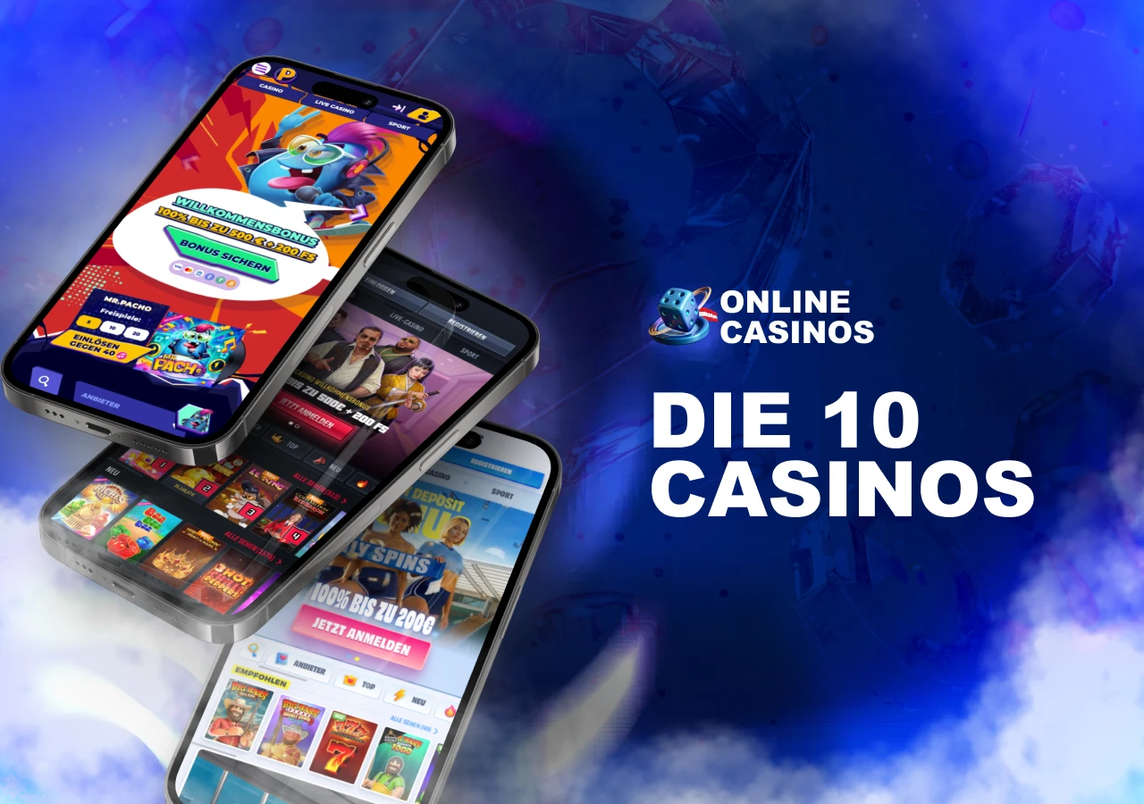 Vergleich der zehn vertrauenswürdigsten Online-Casinos Österreichs basierend auf Sicherheit, Lizenzen und Nutzererfahrungen